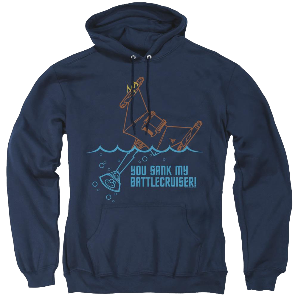 Star Trek The Original Series Battlecruiser - Pullover Hoodie Pullover Hoodie Star Trek   