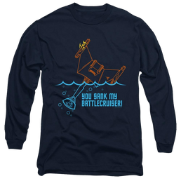 Star Trek The Original Series Battlecruiser - Men's Long Sleeve T-Shirt Men's Long Sleeve T-Shirt Star Trek   