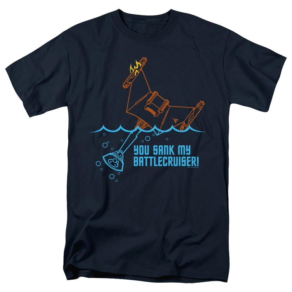Star Trek The Original Series Battlecruiser - Men's Regular Fit T-Shirt Men's Regular Fit T-Shirt Star Trek   