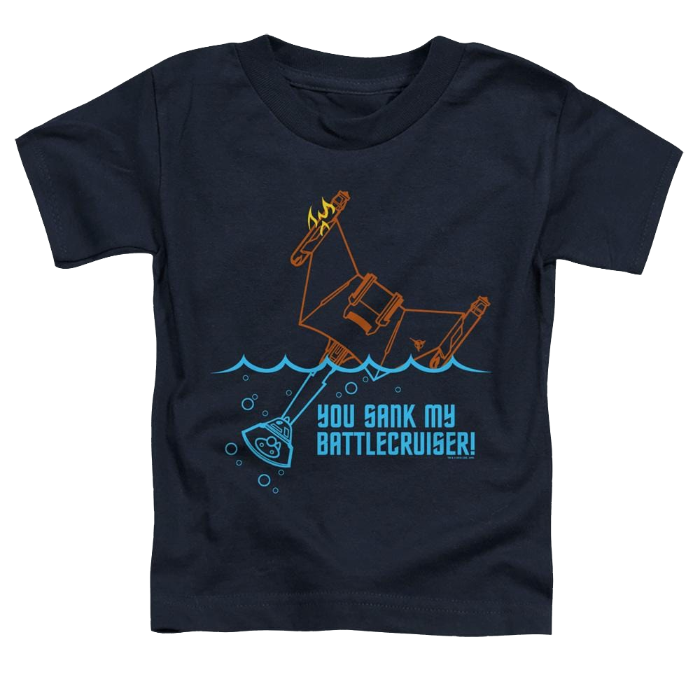 Star Trek The Original Series Battlecruiser - Toddler T-Shirt Toddler T-Shirt Star Trek   