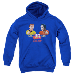 Star Trek Movies Kirk Vs Khan - Youth Hoodie Youth Hoodie (Ages 8-12) Star Trek   