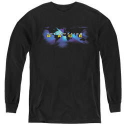 Amazing Race, The Faded Globe - Youth Long Sleeve T-Shirt Youth Long Sleeve T-Shirt The Amazing Race   