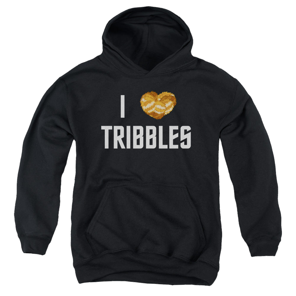Star Trek The Original Series I Heart Tribbles - Youth Hoodie Youth Hoodie (Ages 8-12) Star Trek   