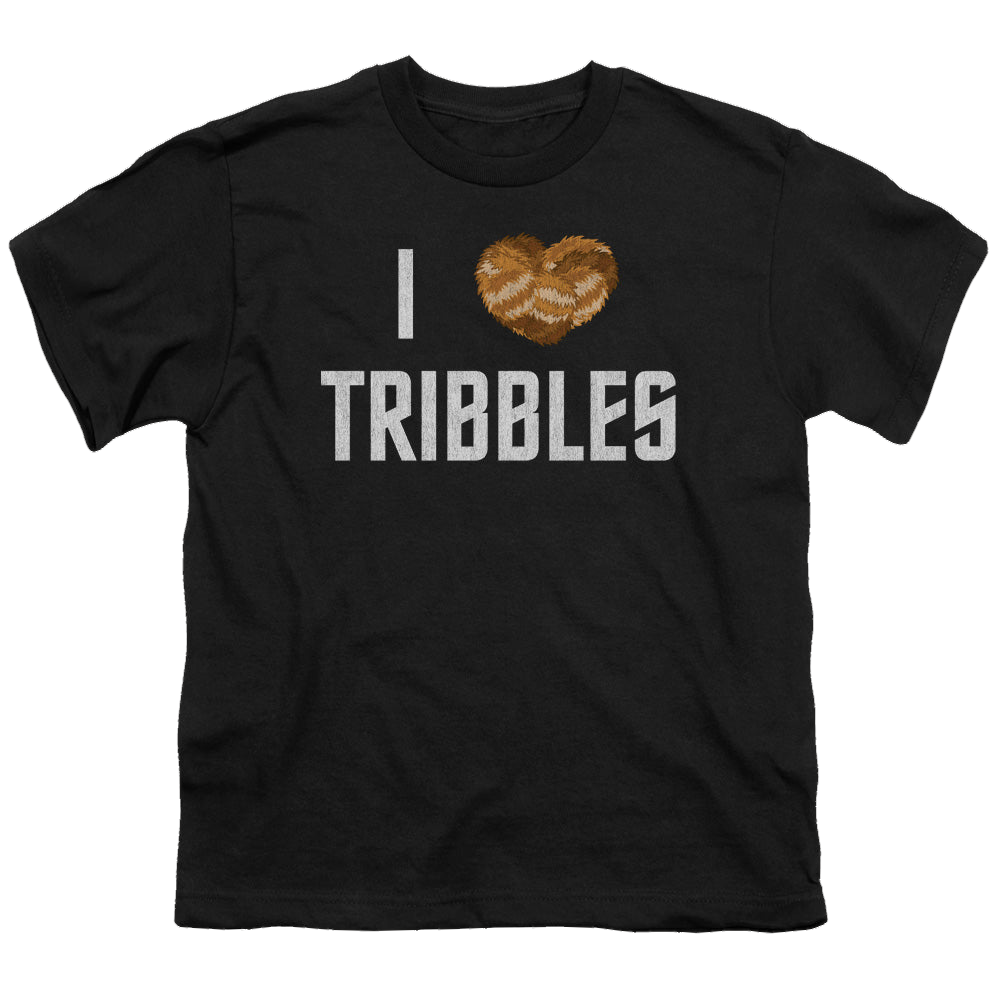 Star Trek The Original Series I Heart Tribbles - Youth T-Shirt Youth T-Shirt (Ages 8-12) Star Trek   