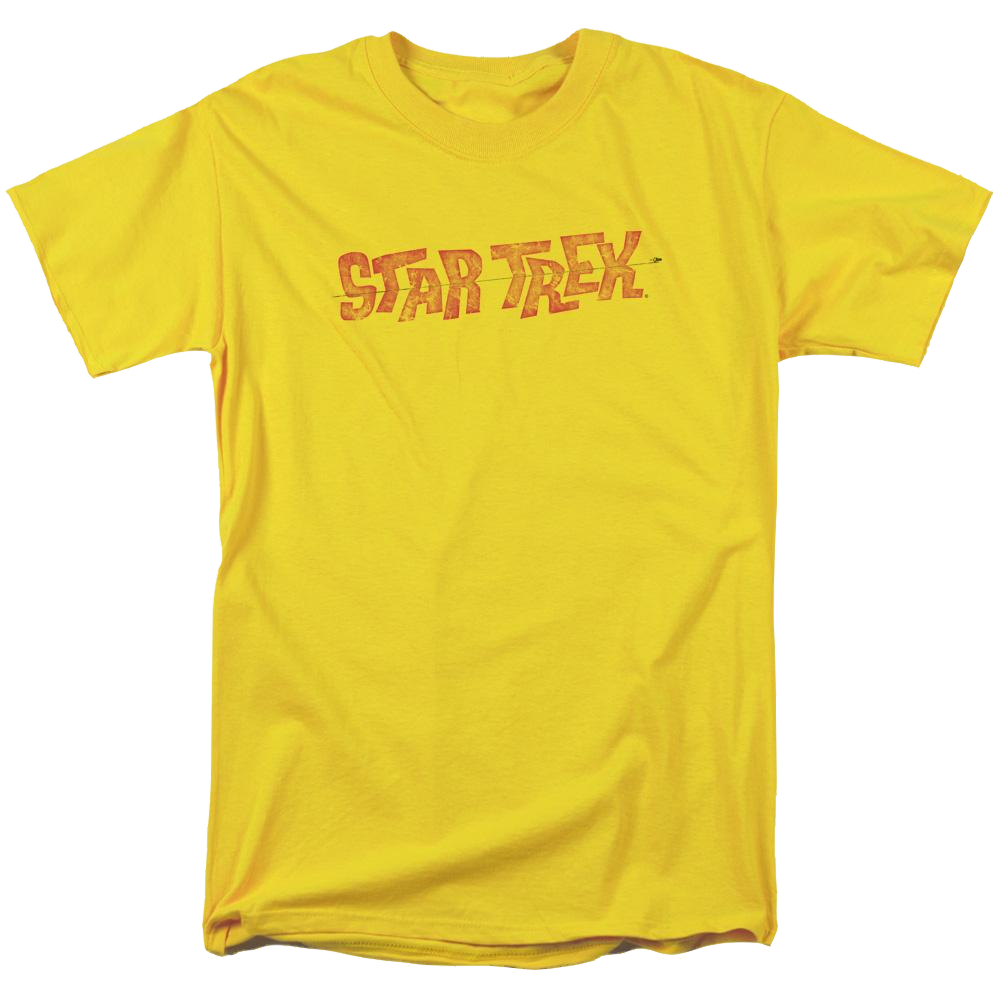 Star Trek Distressed Comic Logo Men's Regular Fit T-Shirt Men's Regular Fit T-Shirt Star Trek   