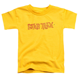 Star Trek Distressed Comic Logo Toddler T-Shirt Toddler T-Shirt Star Trek   