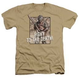 Star Trek To The Death Men's Heather T-Shirt Men's Heather T-Shirt Star Trek   