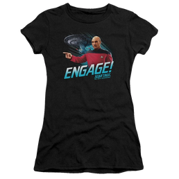 Star Trek Engage Juniors T-Shirt Juniors T-Shirt Star Trek   