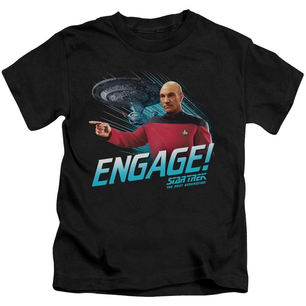 Star Trek Engage Kid's T-Shirt (Ages 4-7) Kid's T-Shirt (Ages 4-7) Star Trek   