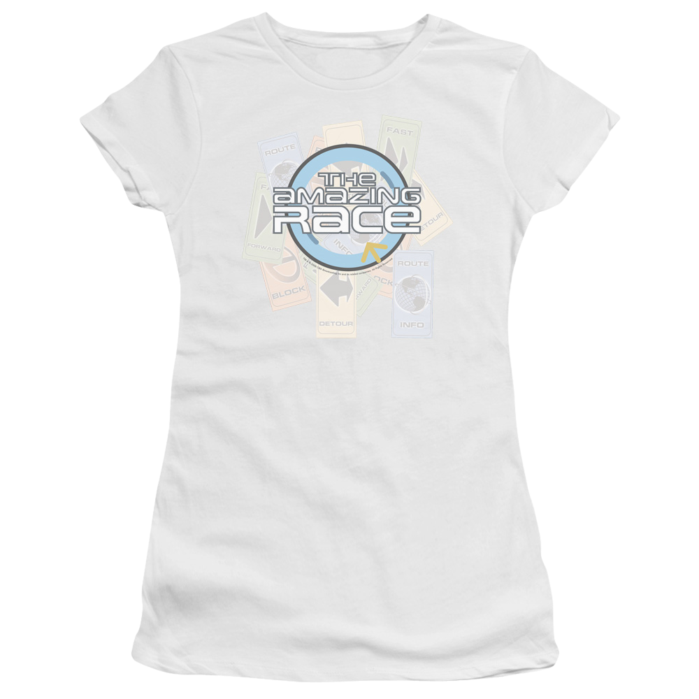 Amazing Race, The The Race - Juniors T-Shirt Juniors T-Shirt The Amazing Race   