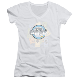 Amazing Race, The The Race - Juniors V-Neck T-Shirt Juniors V-Neck T-Shirt The Amazing Race   
