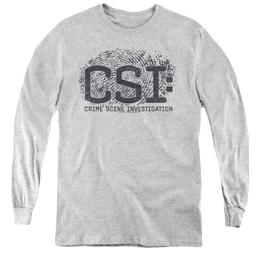 Csi Distressed Logo - Youth Long Sleeve T-Shirt Youth Long Sleeve T-Shirt CSI   