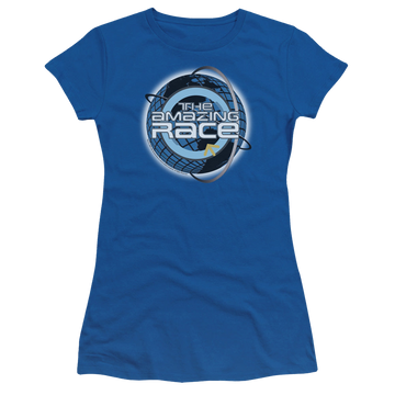 Royal juniors t-shirt with The Amazing Race Around The Globe graphic