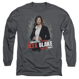 Criminal Minds Alex Blake - Men's Long Sleeve T-Shirt Men's Long Sleeve T-Shirt Criminal Minds   
