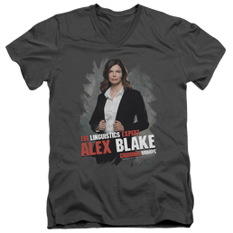 Criminal Minds Alex Blake - Men's V-Neck T-Shirt Men's V-Neck T-Shirt Criminal Minds   