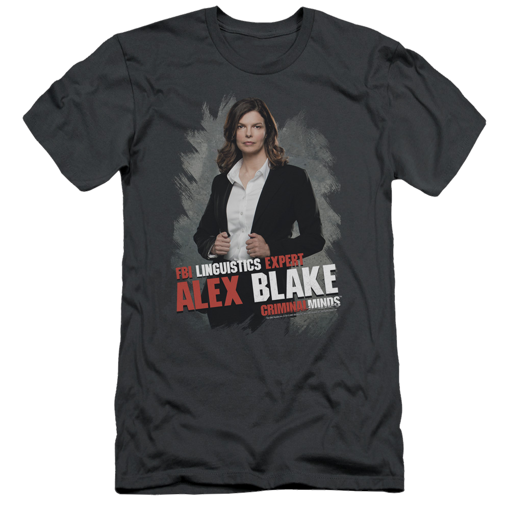 Criminal Minds Alex Blake - Men's Slim Fit T-Shirt Men's Slim Fit T-Shirt Criminal Minds   