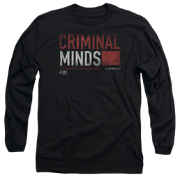 Criminal Minds Title Card - Men's Long Sleeve T-Shirt Men's Long Sleeve T-Shirt Criminal Minds   