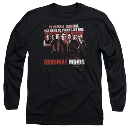 Criminal Minds Think Like One - Men's Long Sleeve T-Shirt Men's Long Sleeve T-Shirt Criminal Minds   