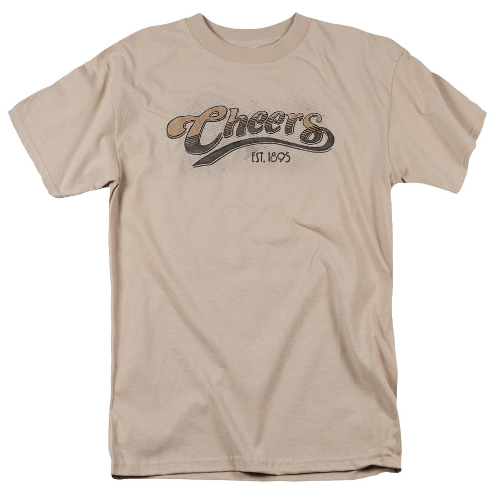 Cheers Watercolor Logo - Men's Regular Fit T-Shirt Men's Regular Fit T-Shirt Cheers   