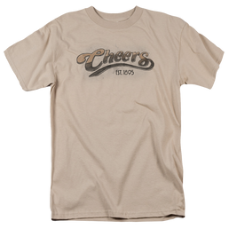Cheers Watercolor Logo - Men's Regular Fit T-Shirt Men's Regular Fit T-Shirt Cheers   