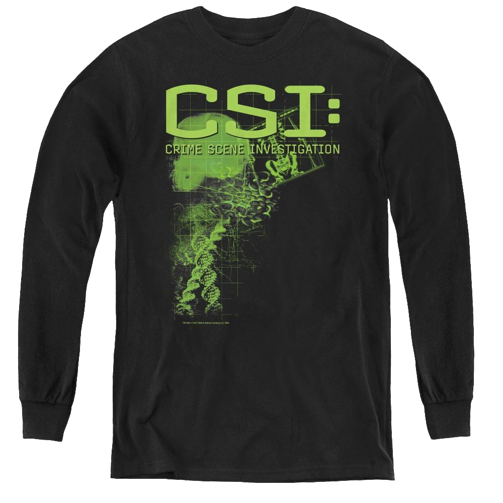 Csi Evidence - Youth Long Sleeve T-Shirt Youth Long Sleeve T-Shirt CSI   