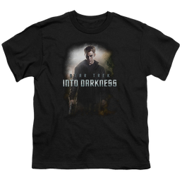 Star Trek Movies Darkness Kirk - Youth T-Shirt Youth T-Shirt (Ages 8-12) Star Trek   