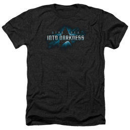 Star Trek Into Darkness Logo Men's Heather T-Shirt Men's Heather T-Shirt Star Trek   