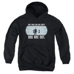 Star Trek Movies Not Safe - Youth Hoodie Youth Hoodie (Ages 8-12) Star Trek   