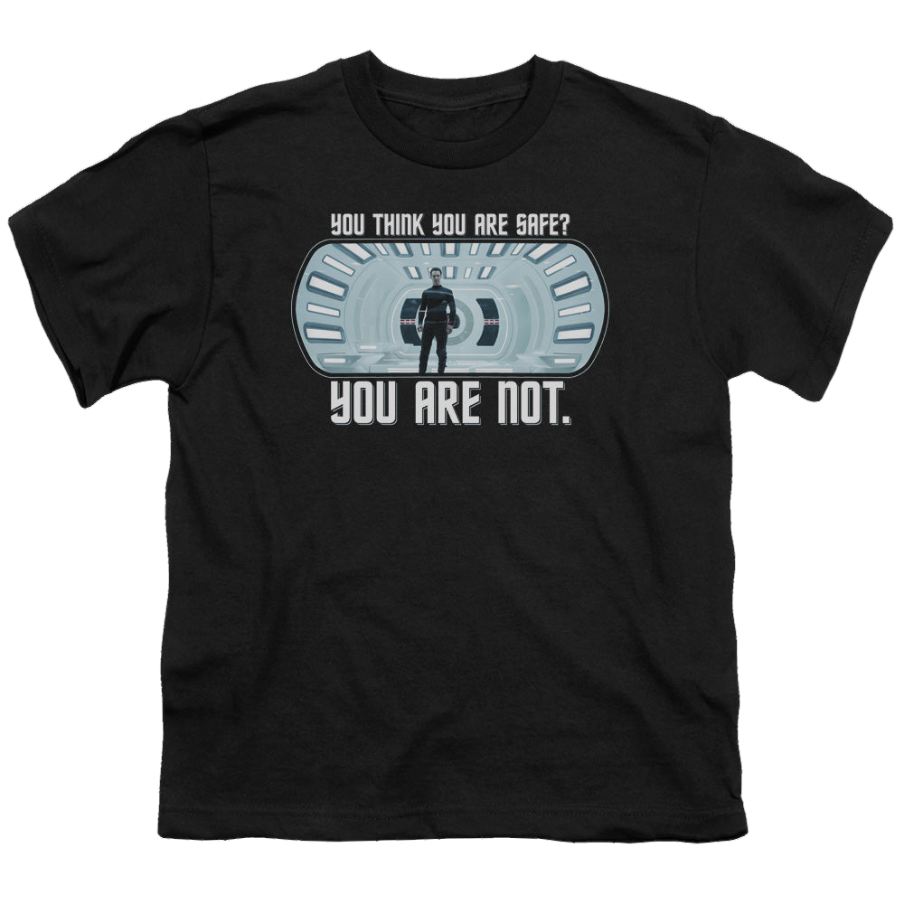 Star Trek Movies Not Safe - Youth T-Shirt Youth T-Shirt (Ages 8-12) Star Trek   