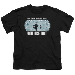 Star Trek Movies Not Safe - Youth T-Shirt Youth T-Shirt (Ages 8-12) Star Trek   