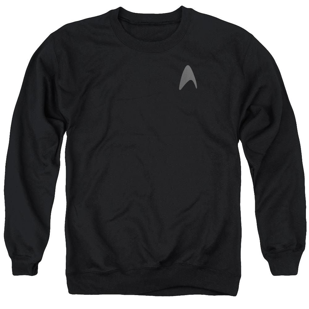 Star Trek Darkness Command Logo Men's Crewneck Sweatshirt Men's Crewneck Sweatshirt Star Trek   