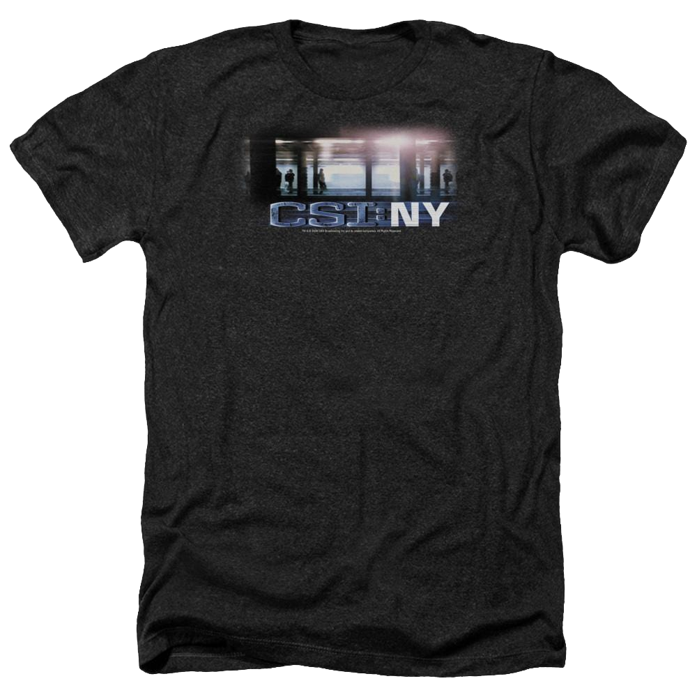 CSI New York Subway - Men's Heather T-Shirt Men's Heather T-Shirt CSI   