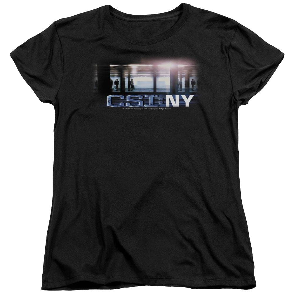 CSI New York Subway - Women's T-Shirt Women's T-Shirt CSI   
