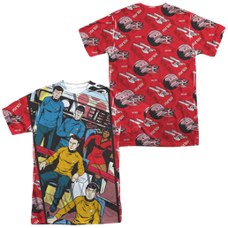 Star Trek Long Panel Men's All Over Print T-Shirt Men's All-Over Print T-Shirt Star Trek   