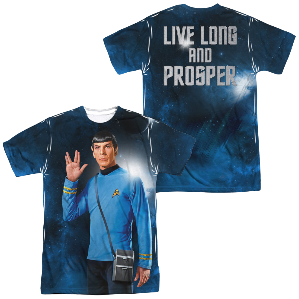 Star Trek Live Long Men's All Over Print T-Shirt Men's All-Over Print T-Shirt Star Trek   