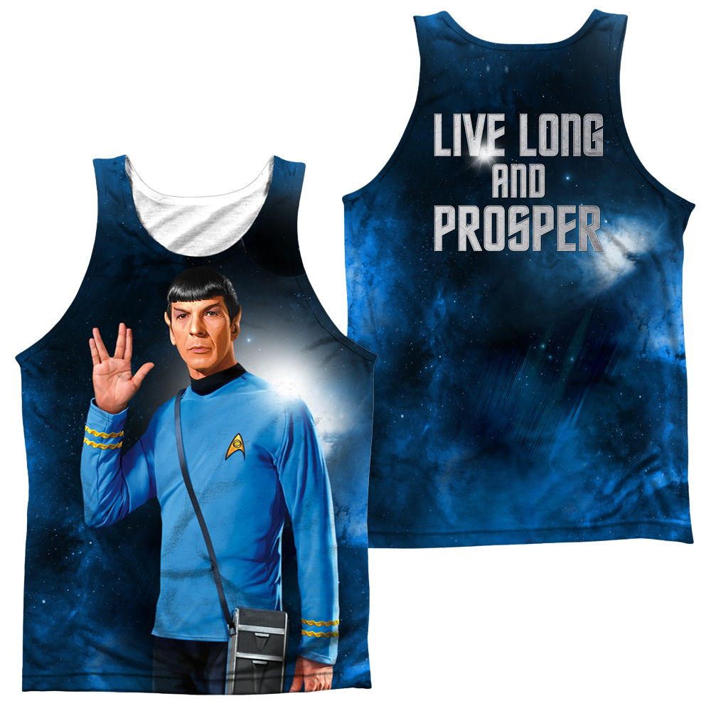 Star Trek Live Long Men's All Over Print Tank Men's All Over Print Tank Star Trek   