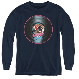 Happy Days On The Record - Youth Long Sleeve T-Shirt Youth Long Sleeve T-Shirt Happy Days   
