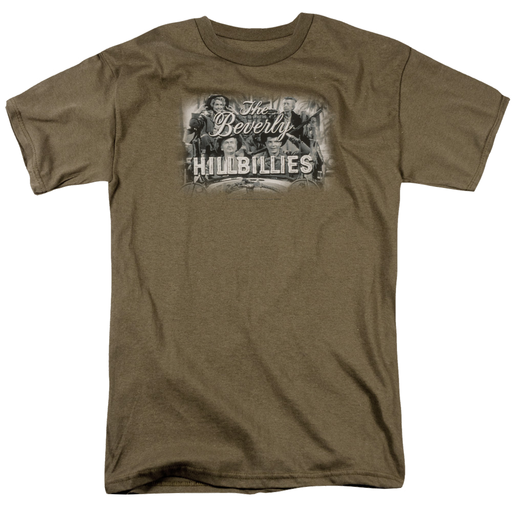 Beverly Hillbillies, The Logo - Men's Regular Fit T-Shirt Men's Regular Fit T-Shirt Beverly Hillbillies   