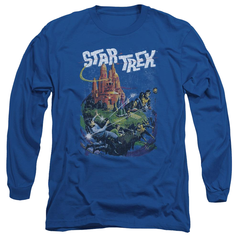 Star Trek Vulcan Battle Men's Long Sleeve T-Shirt Men's Long Sleeve T-Shirt Star Trek   