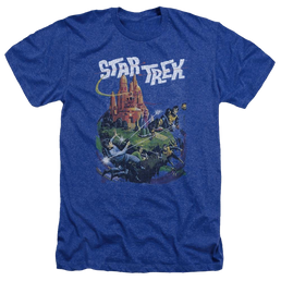 Star Trek Vulcan Battle Men's Heather T-Shirt Men's Heather T-Shirt Star Trek   