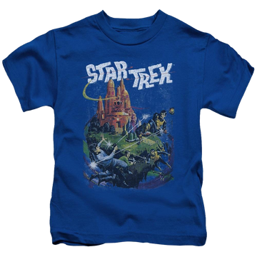 Royal kid's t-shirt for ages 4 to 7 with Star Trek Vulcan Battle graphic