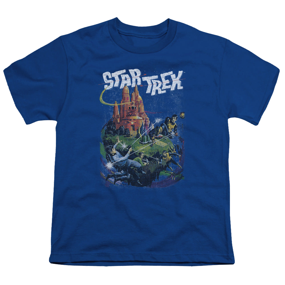 Star Trek The Original Series Vulcan Battle - Youth T-Shirt Youth T-Shirt (Ages 8-12) Star Trek   