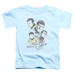 Star Trek Retro Crew Kid's T-Shirt (Ages 4-7) Kid's T-Shirt (Ages 4-7) Star Trek   