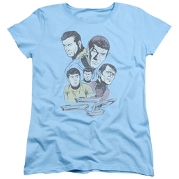 Star Trek Retro Crew Women's T-Shirt Women's T-Shirt Star Trek   
