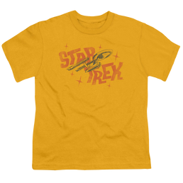 Star Trek The Original Series Halftone Logo - Youth T-Shirt Youth T-Shirt (Ages 8-12) Star Trek   