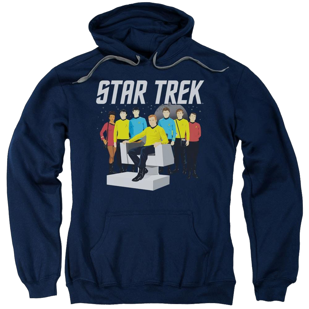 Star Trek Vector Crew Pullover Hoodie Pullover Hoodie Star Trek   