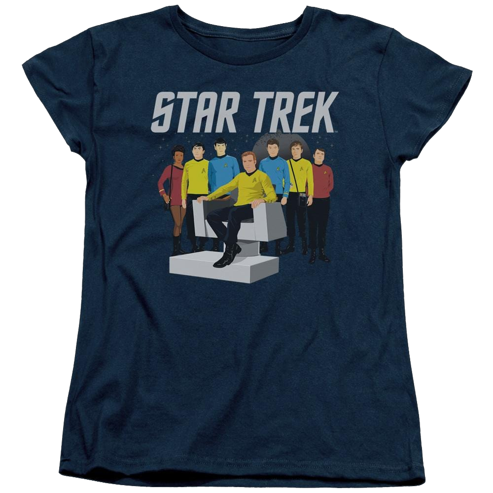 Star Trek Vector Crew Women's T-Shirt Women's T-Shirt Star Trek   