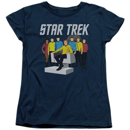 Star Trek Vector Crew Women's T-Shirt Women's T-Shirt Star Trek   