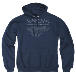 Star Trek The Next Generation Tng Enterprise - Pullover Hoodie Pullover Hoodie Star Trek   