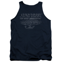 Star Trek The Next Generation Tng Enterprise - Men's Tank Top Men's Tank Star Trek   